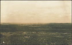 Landscape View with Number 2 Postcard