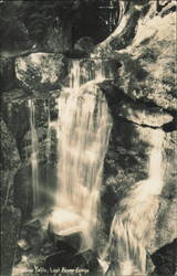 Paradise Falls, Lost River Gorge Postcard
