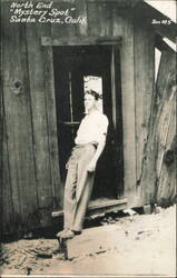 North End 'Mystery Spot', Santa Cruz Postcard