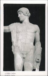 Olympia, Apollo Statue Postcard