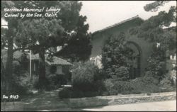 Harrison Memorial Library Postcard