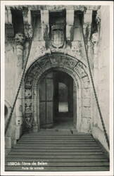 Torre de Belém Entrance Gate Postcard