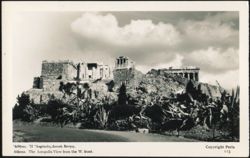 Acropolis, View from the W. Front Postcard