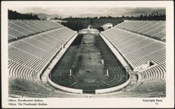 Panathenaic Stadium Postcard