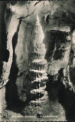 Bing Cave, Streitberg, The Giant Column Postcard