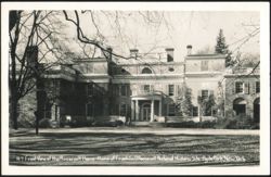 Hyde Park NY Roosevelt Home Real Photo Postcard Postcard