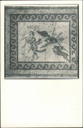 Roman Evil Eye Mosaic, Hatay Museum Postcard