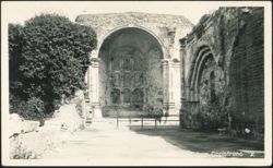 Mission San Juan Capistrano Ruins Postcard