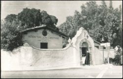 Mission San Juan Capistrano, Fray Junipero Serra Founder Postcard