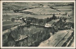 Schloss Monrepos Palace and Lake Postcard