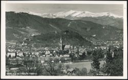 Graz with Gleinalpe Mountains (1997m) Postcard