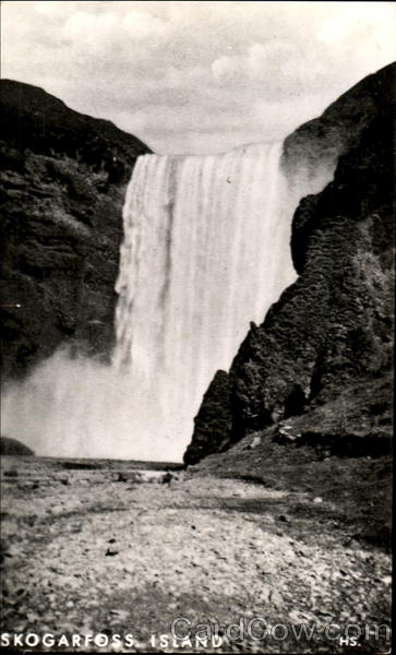 Skogarfoss Island Iceland