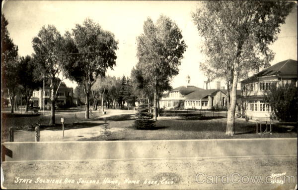 State Soldiers And Sailors Home Homelake Colorado Sanborn