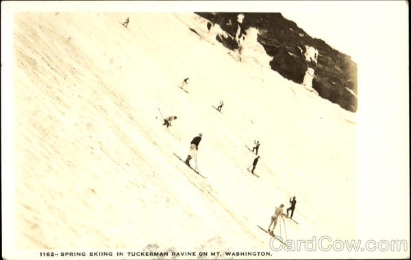 Spring Skiing In Tuckerman Ravine Mount Washington New Hampshire