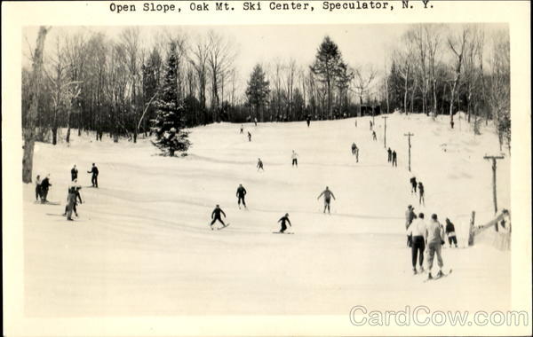 Open Slope Oak Mt. Ski Center Speculator New York