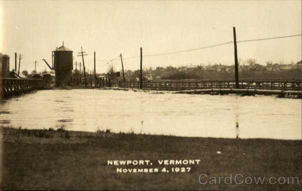 1927 Flood Newport Vermont
