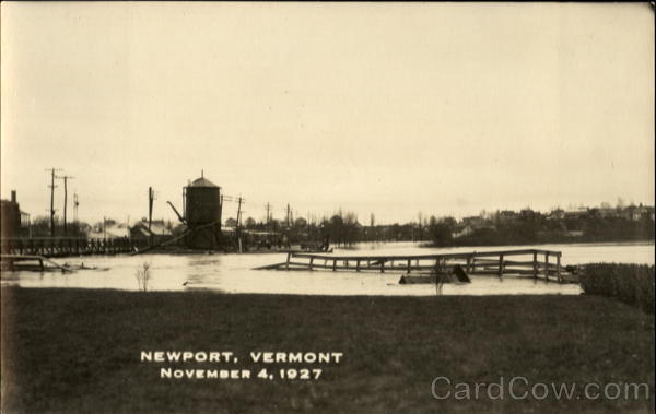 1927 Flood Newport Vermont