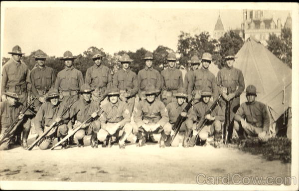 Soldiers - Group Photo World War I