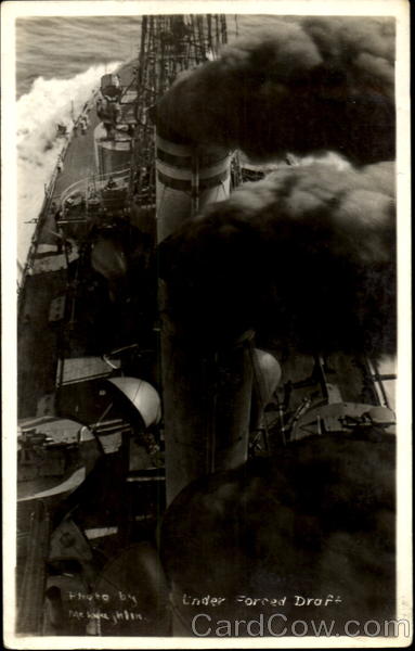 Under Forced Draft Navy