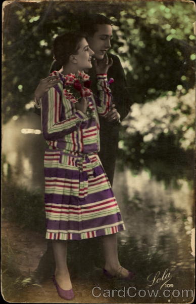 Hand Tinted Color Romance & Love