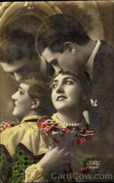 Hand Tinted Color Romance & Love