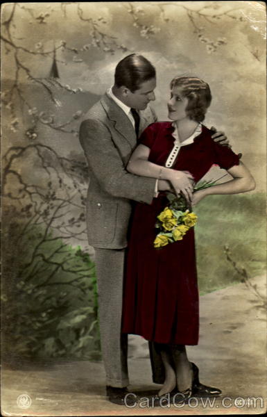 Hand Tinted Color Romance & Love