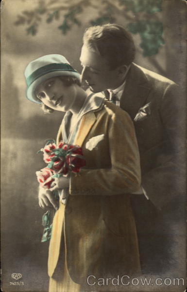 Hand Tinted Color Romance & Love