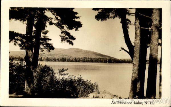 At Province Lake Effingham New Hampshire