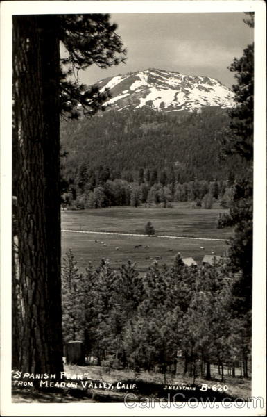 Spanish Peak Meadow Valley California J. H. Eastman