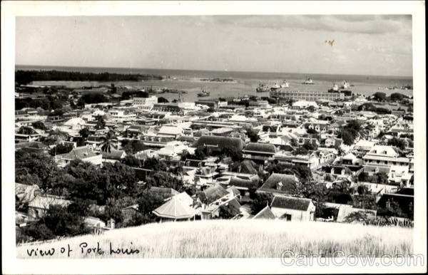 View Of Port Louis Mauritius Africa