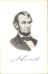 A. Lincoln Postcard