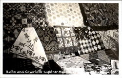 Quilts And Coverlets Postcard