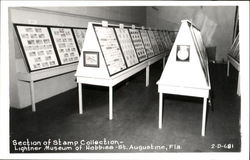 Section Of Stamp Collection Postcard