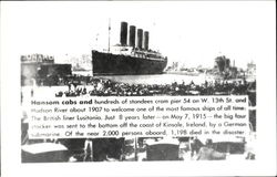 Lusitania Postcard