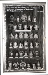 Historical Headress Collection Postcard