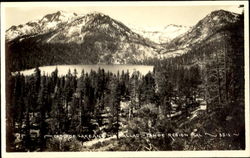 Cascade Lake And Mt. Tallac Tahoe Region Scenic, CA Postcard Postcard