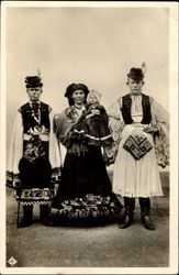 National Costumes Of Mezokövesd Postcard