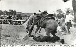 Desert Dust In Action Postcard