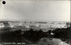 Fort Bridger Wyoming Postcard Postcard