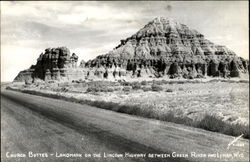 Church Buttes Lyman, WY Postcard Postcard