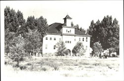 Countryside church Postcard