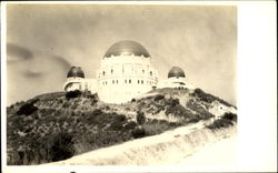 Observatory and Planetarium, Griffith Park Postcard
