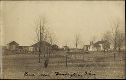 Farm Near Huntington Ohio Postcard Postcard