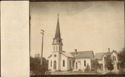 Church with a Steeple Postcard