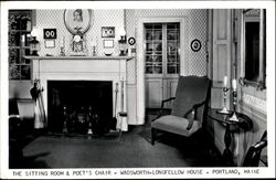 The Sitting Room & Poet's Chair Postcard