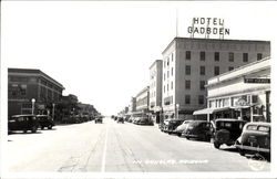 Main Street Hotel Gadsden Douglas, AZ Postcard Postcard