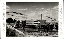 Camas Bath House Hot Springs, MT Postcard Postcard