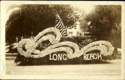 Tournament of Roses, Long Beach Float Postcard