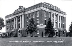 Richardson County Court House Postcard