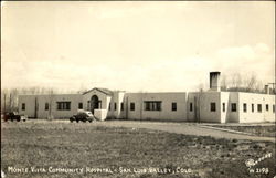 Monte Vista Community Hospital, San Luis Valley Colorado Sanborn Postcard Postcard